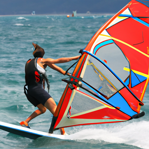 windsurfing